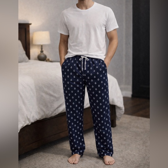 Avenue Other - Avenue Navy and Light Blue Plaid pajamas. Set of 2